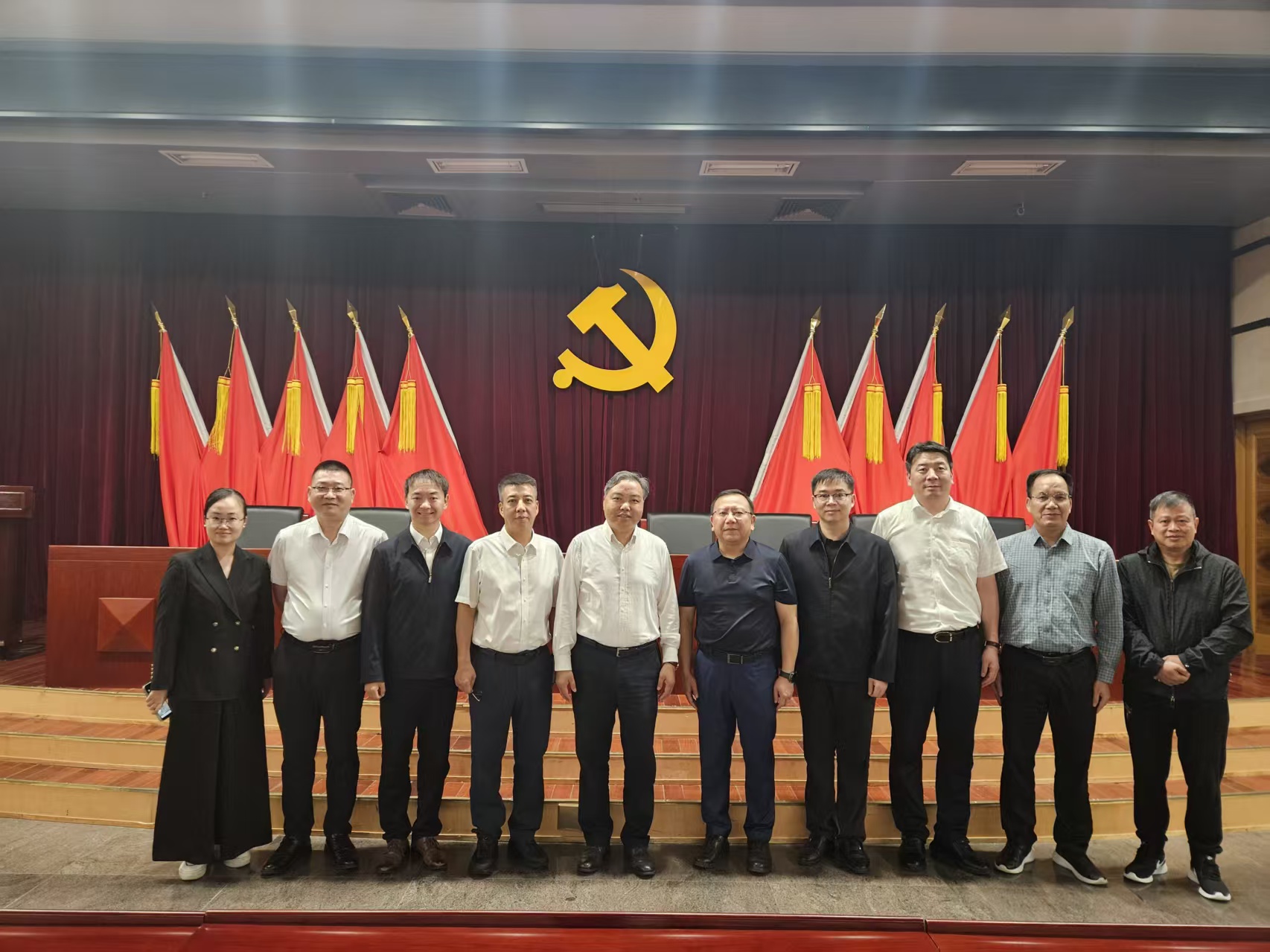                 肖建庄带队赴中铁北京工程局集团有限公司调研（2026-08-29）